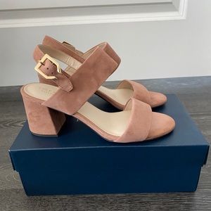 NWT Cole Haan Dusky Rose Suede Sandals